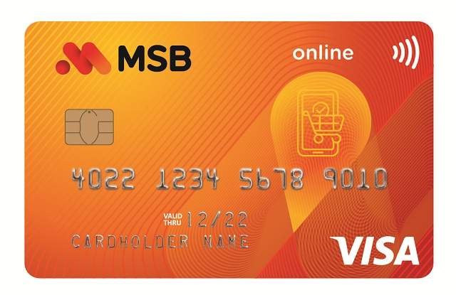 Rút tiền thẻ tín dụng MSB